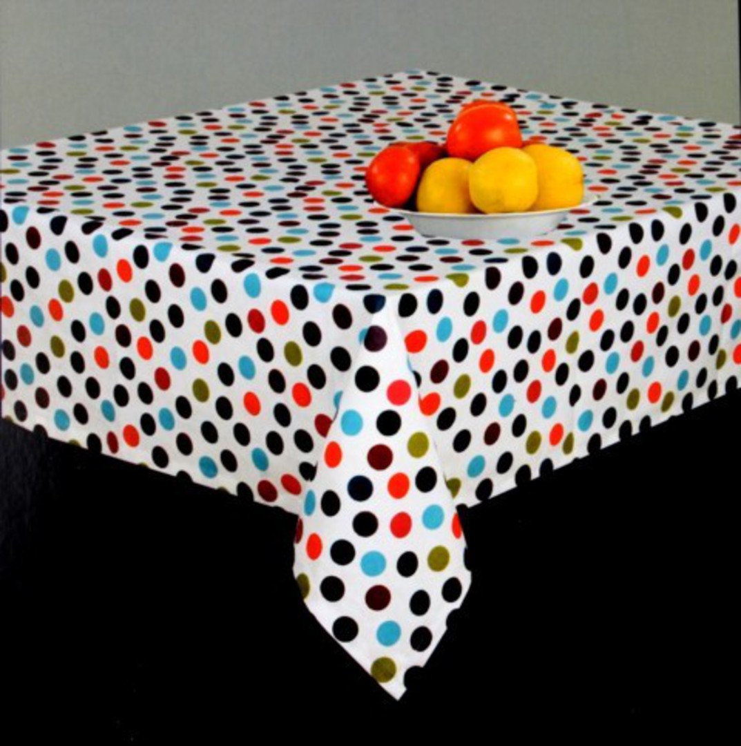 Tablecloth carnival spot 100x100cm Code: T/C-CAR/SP/100 CLEARANCE image 0